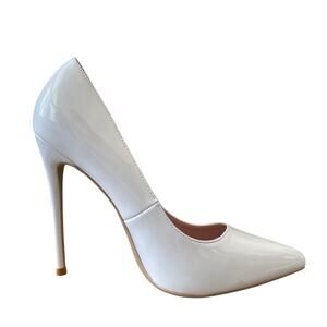 GENSHUO Womens 4.7" Stiletto Pumps Heel Pointy Closed Toe Party Wedding US 8